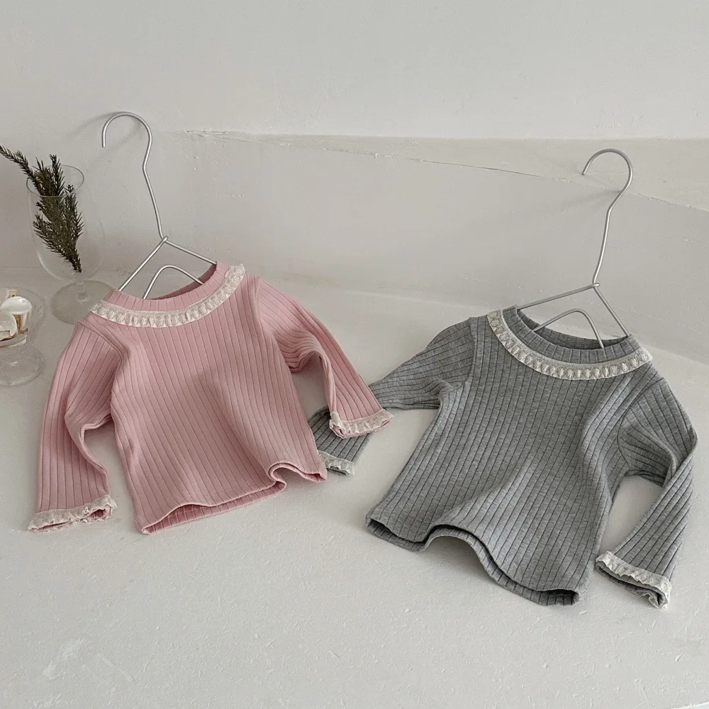 2026 Autumn New Children Long Sleeve T Shirts Cotton Girls Elastic Base Shirt Baby Loose Casual Tops Fashion Kids Clothes
2026 Autumn New Children Long Sleeve T Shirts Cotton Girls Elastic Base Shirt Baby Loose Casual Tops Fashion Kids Clothes