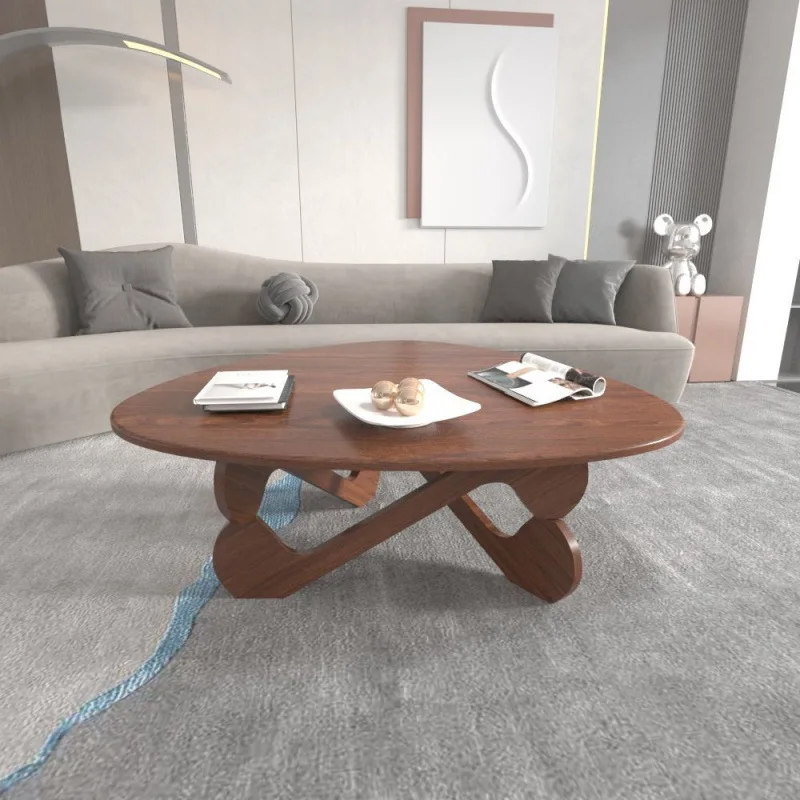 Solid wood coffee table stable triangular leg coffee table for household use, modern and simple new style internet famous living
Solid wood coffee table stable triangular leg coffee table for household use, modern and simple new style internet famous living