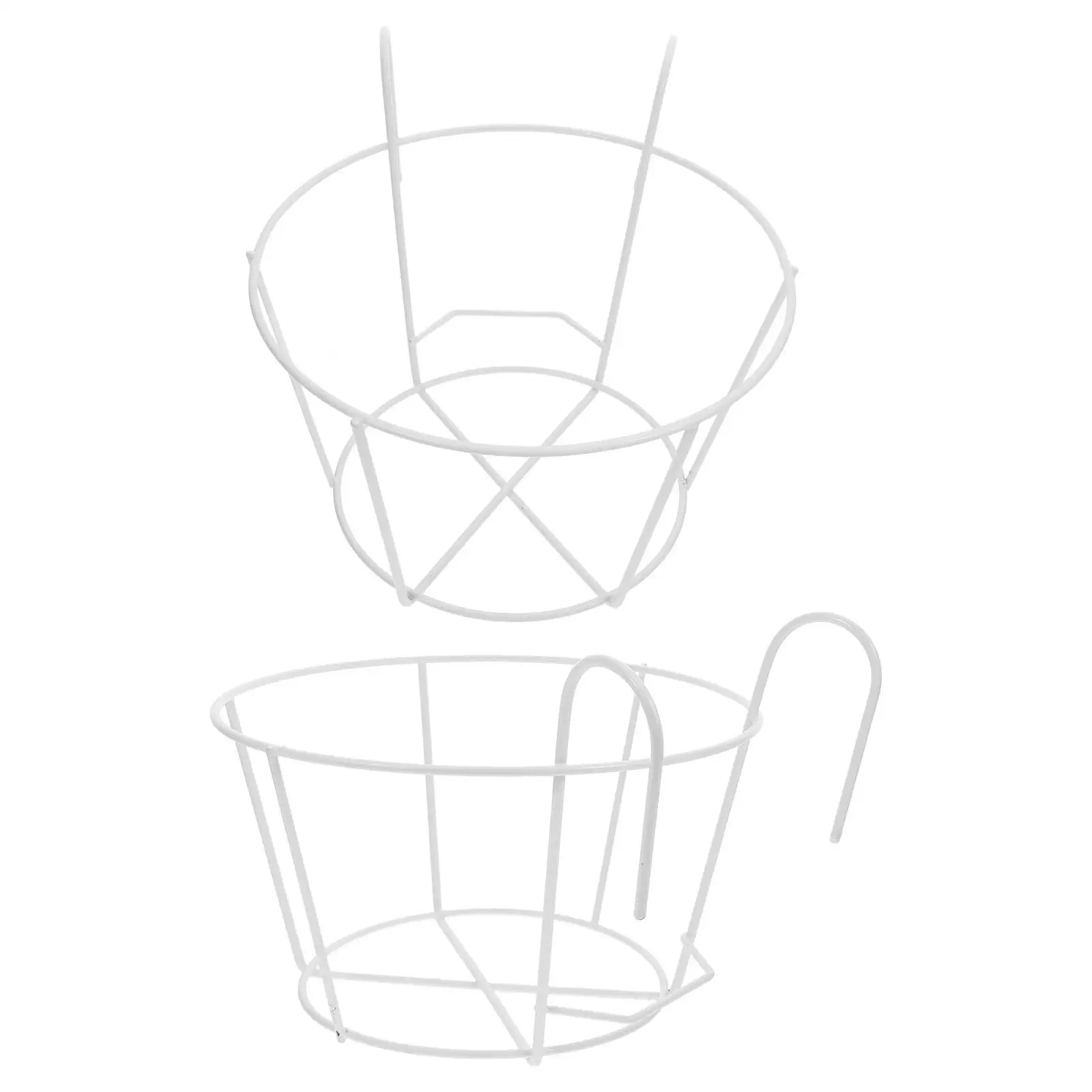 2PCS Hanging Flowerpot Shelf XL Size Plant Holder Brackets Metal White Balcony Wall Garden Bonsai Pot Rack Planter
2PCS Hanging Flowerpot Shelf XL Size Plant Holder Brackets Metal White Balcony Wall Garden Bonsai Pot Rack Planter