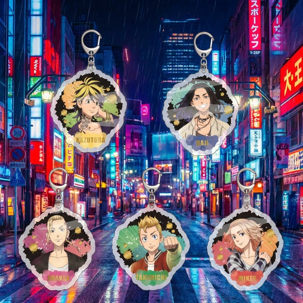 Акриловый брелок-подвеска Аниме Токио Ревенджеры: Сано Манджиро, Ханагаки Такемичи, аксессуары
Акриловый брелок-подвеска Аниме Токио Ревенджеры: Сано Манджиро, Ханагаки Такемичи, аксессуары