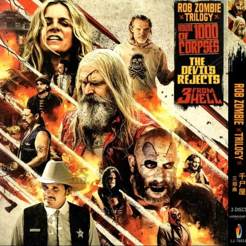 American Horror Movies House of a Thousand Corpses 1-3 Blu-ray BD High Definition 3 Discs
American Horror Movies House of a Thousand Corpses 1-3 Blu-ray BD High Definition 3 Discs