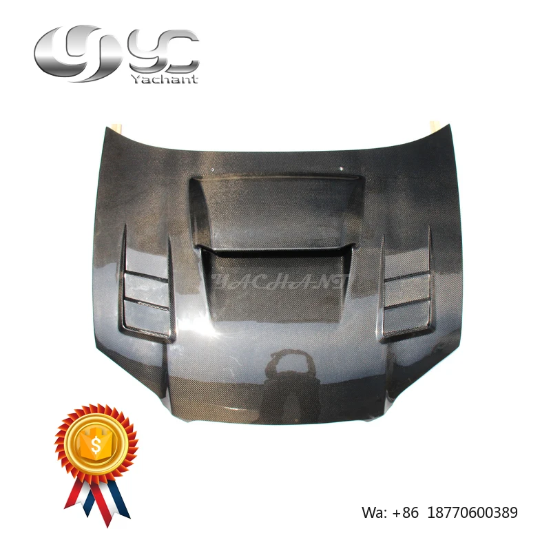 Carbon Fiber Front Hood Boonet Fit for 2004-2005 Impreza WRX S*TI 8th CWII Style Hood Bonnet
Carbon Fiber Front Hood Boonet Fit for 2004-2005 Impreza WRX S*TI 8th CWII Style Hood Bonnet
