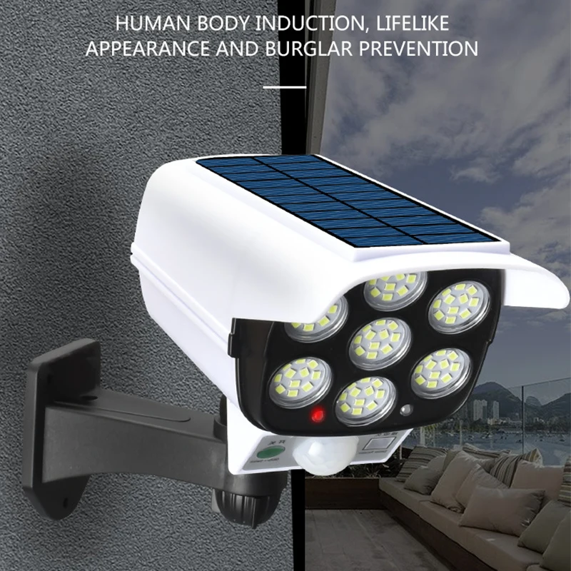 Solar Monitoring Light Garden Sensor Street Lamp Intelligent Remote Control Security Lights Outdoor Wall Lamps
Solar Monitoring Light Garden Sensor Street Lamp Intelligent Remote Control Security Lights Outdoor Wall Lamps