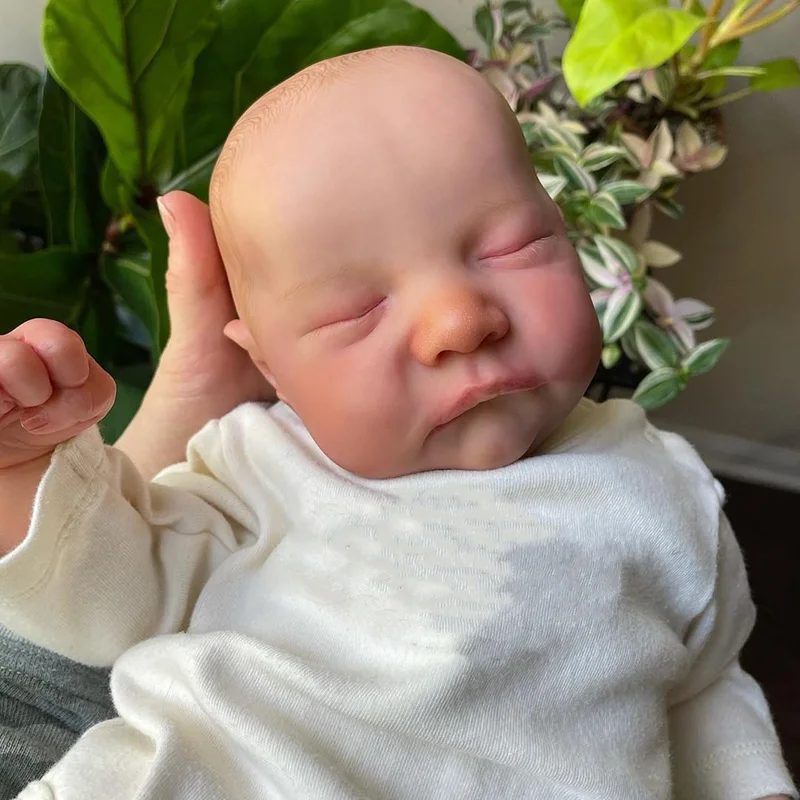 19Inch Reborn Doll Sleeping Baby Levi Already Painted Dolls with 3D Painted Details Veins Handmade Lifelike Newborn Dolls
19Inch Reborn Doll Sleeping Baby Levi Already Painted Dolls with 3D Painted Details Veins Handmade Lifelike Newborn Dolls