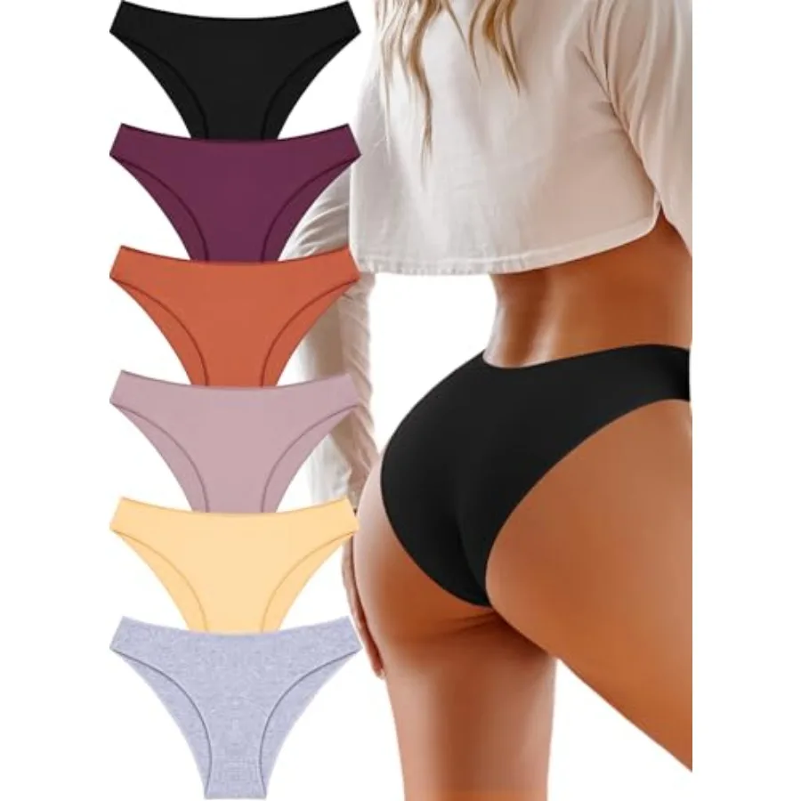 UNDER THE SEA Cotton Underwear for Women 6 Pack Sexy Bikini High Cut Breathbale Cheeky Panties Underwear Womens Lingerie
UNDER THE SEA Cotton Underwear for Women 6 Pack Sexy Bikini High Cut Breathbale Cheeky Panties Underwear Womens Lingerie