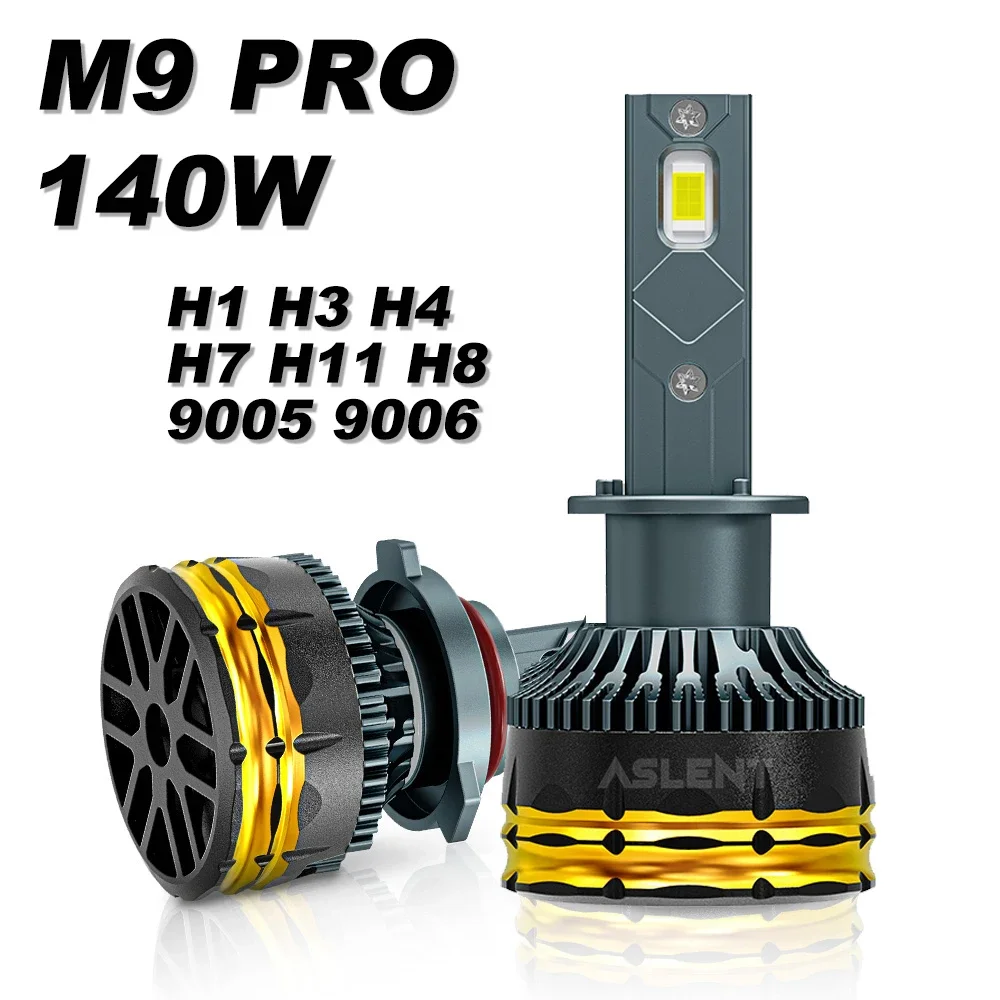 M9 PRO H1 H3 H7 LED Bulbs H4 9003 HB2 HB3 9005 HB4 9006 LED H8 H9 H11 Car Headlight IP67 400% Super Bright 6000K Fog Lights
M9 PRO H1 H3 H7 LED Bulbs H4 9003 HB2 HB3 9005 HB4 9006 LED H8 H9 H11 Car Headlight IP67 400% Super Bright 6000K Fog Lights