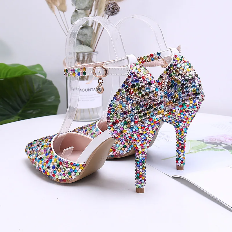 9cm Women's Low Top Pointed Color Block Medium Heel High Heel Sandals Princess Style Wedding Banquet Party Evening Catwalk Shoes
9cm Women's Low Top Pointed Color Block Medium Heel High Heel Sandals Princess Style Wedding Banquet Party Evening Catwalk Shoes