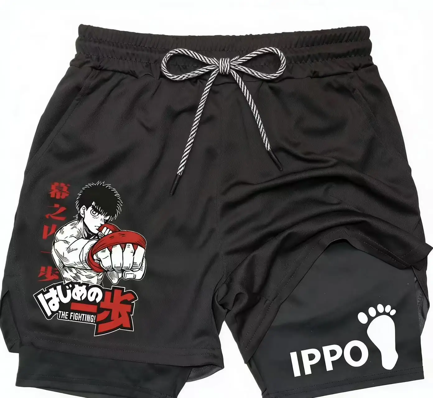 IPPO Anime Gym Shorts Men Boxing Gothic Manga 2 in 1 Compression Performance Shorts Quick Dry Athletics Short Pants Summer
IPPO Anime Gym Shorts Men Boxing Gothic Manga 2 in 1 Compression Performance Shorts Quick Dry Athletics Short Pants Summer