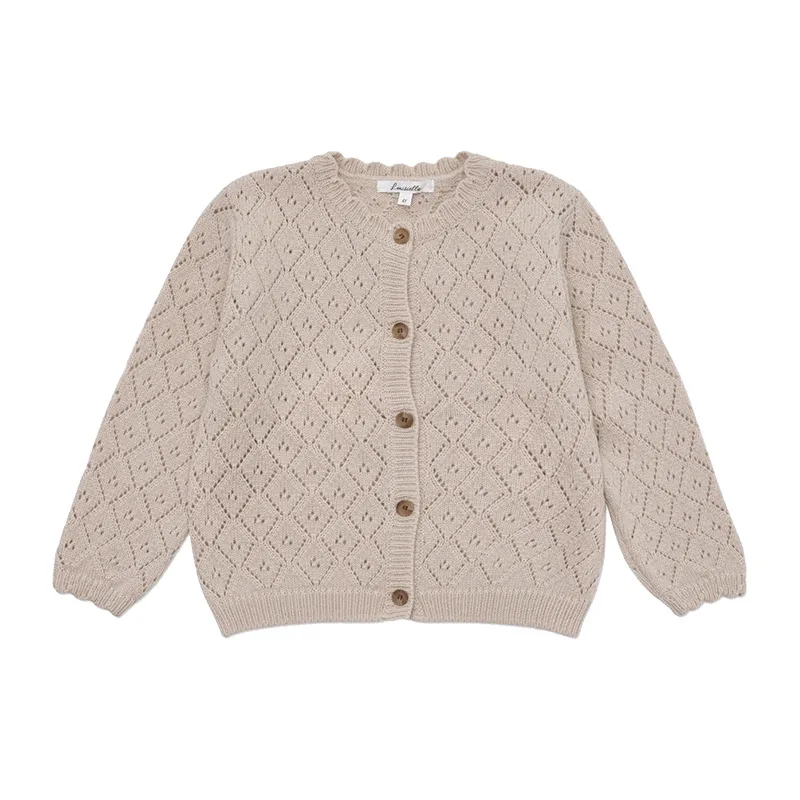 In Stock! Girls Clothes 2025 Autumn/Winter New Girl's Hollow Long Sleeve Cardigan
In Stock! Girls Clothes 2025 Autumn/Winter New Girl's Hollow Long Sleeve Cardigan