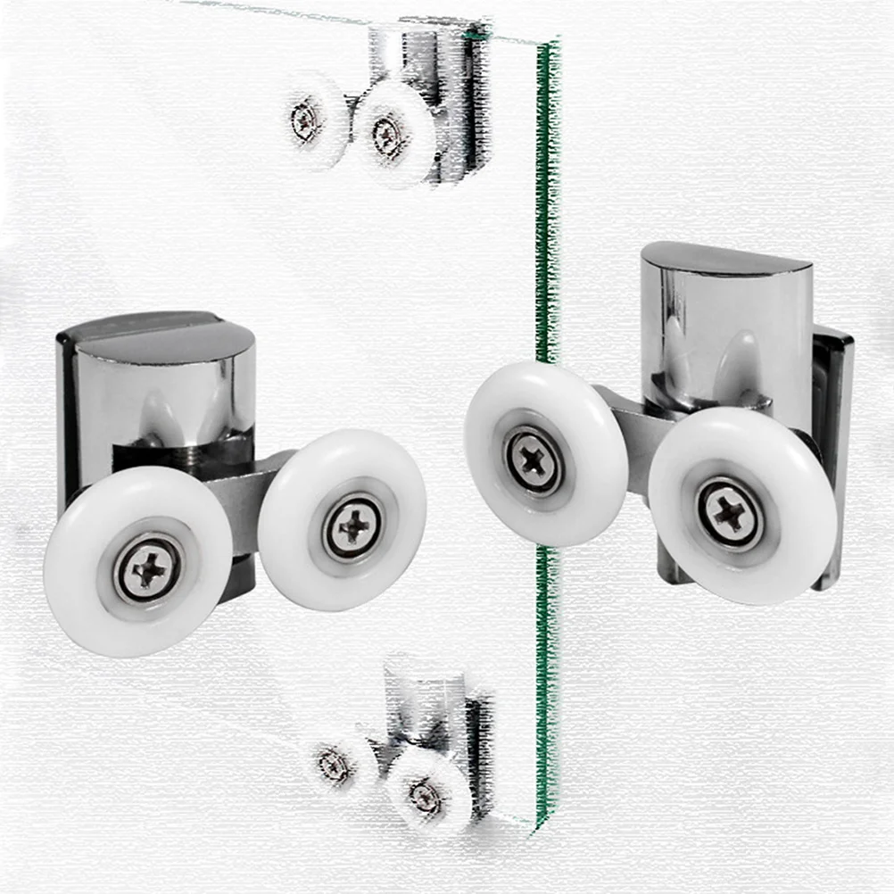 4 шт., сменные нейлоновые роликовые душевые двери, двойные колеса диаметром 23 мм, подходят для раздвижных изогнутых стеклянных дверей, гладкие, с низким уровнем шума
4 шт., сменные нейлоновые роликовые душевые двери, двойные колеса диаметром 23 мм, подходят для раздвижных изогнутых стеклянных дверей, гладкие, с низким уровнем шума