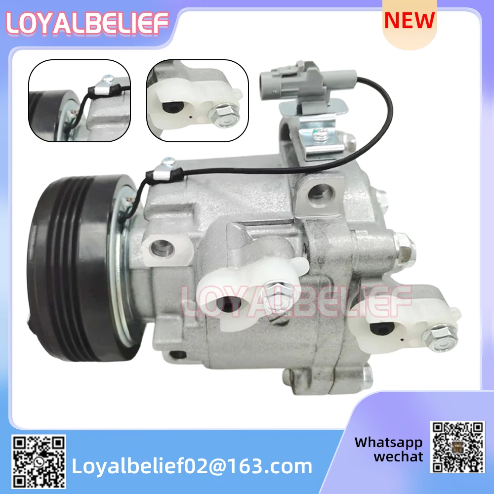 AC Compressor For Suzuki Swift Sport ZC32S 95200-68LB0 9520068LB0 95200-68LB1 9520068LB1 AKS200A207 AKV200A202A
AC Compressor For Suzuki Swift Sport ZC32S 95200-68LB0 9520068LB0 95200-68LB1 9520068LB1 AKS200A207 AKV200A202A