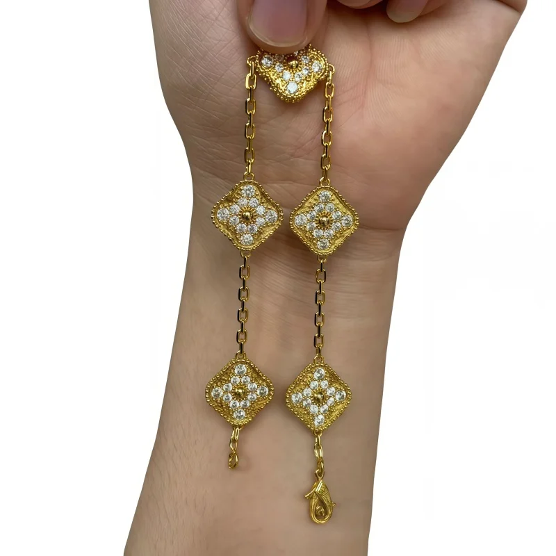 Women's 925 Sterling Silver Colorful Zircon Bracelet, Exquisite Luxury High-end Jewelry, Women's 15mm Jewelry Gift
Women's 925 Sterling Silver Colorful Zircon Bracelet, Exquisite Luxury High-end Jewelry, Women's 15mm Jewelry Gift