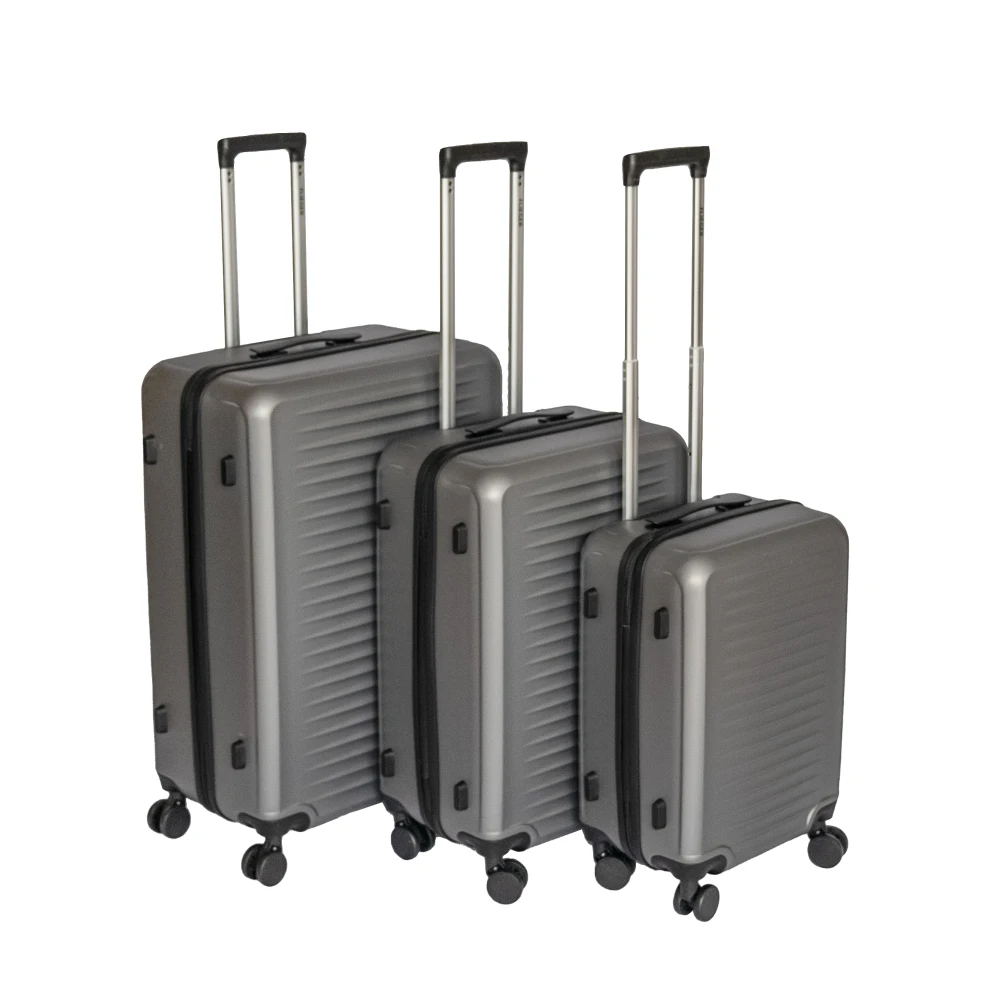 2026 New Dark Gray Hardshell Suitcase Lightweight Durable Travel Trolley Case with Smooth Spinner Wheels
2026 New Dark Gray Hardshell Suitcase Lightweight Durable Travel Trolley Case with Smooth Spinner Wheels