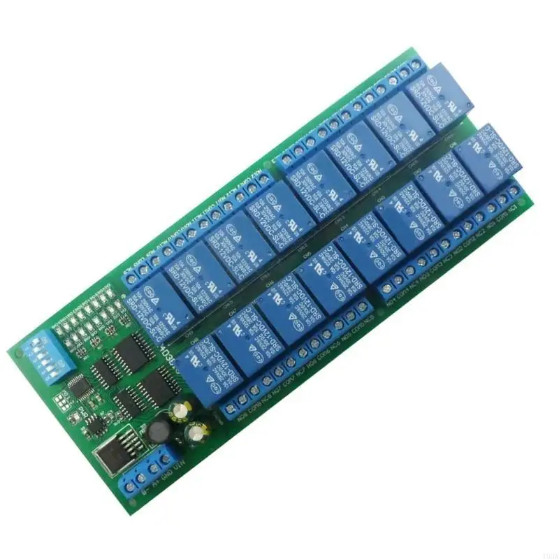 16 Channel RS485 DIN35 Box Modbus RTU UART Switch Board for Home Automation 193A
16 Channel RS485 DIN35 Box Modbus RTU UART Switch Board for Home Automation 193A