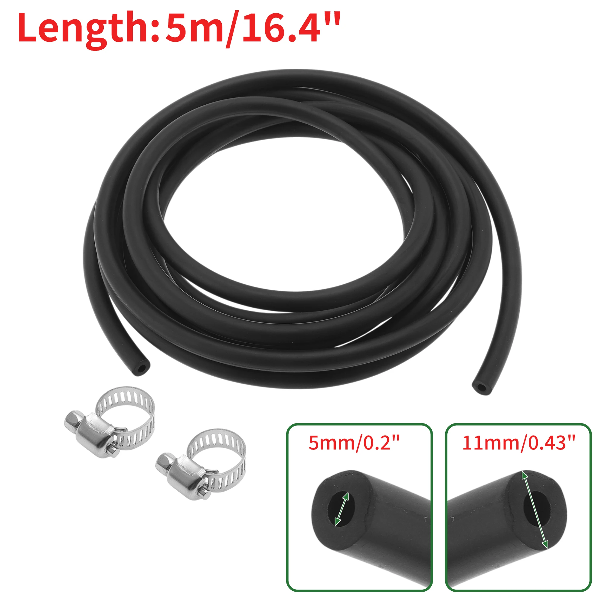 UXCELL Lubricating Oil Hoses 5x11mm 5m Water Hose Pipe Tubing
UXCELL Lubricating Oil Hoses 5x11mm 5m Water Hose Pipe Tubing