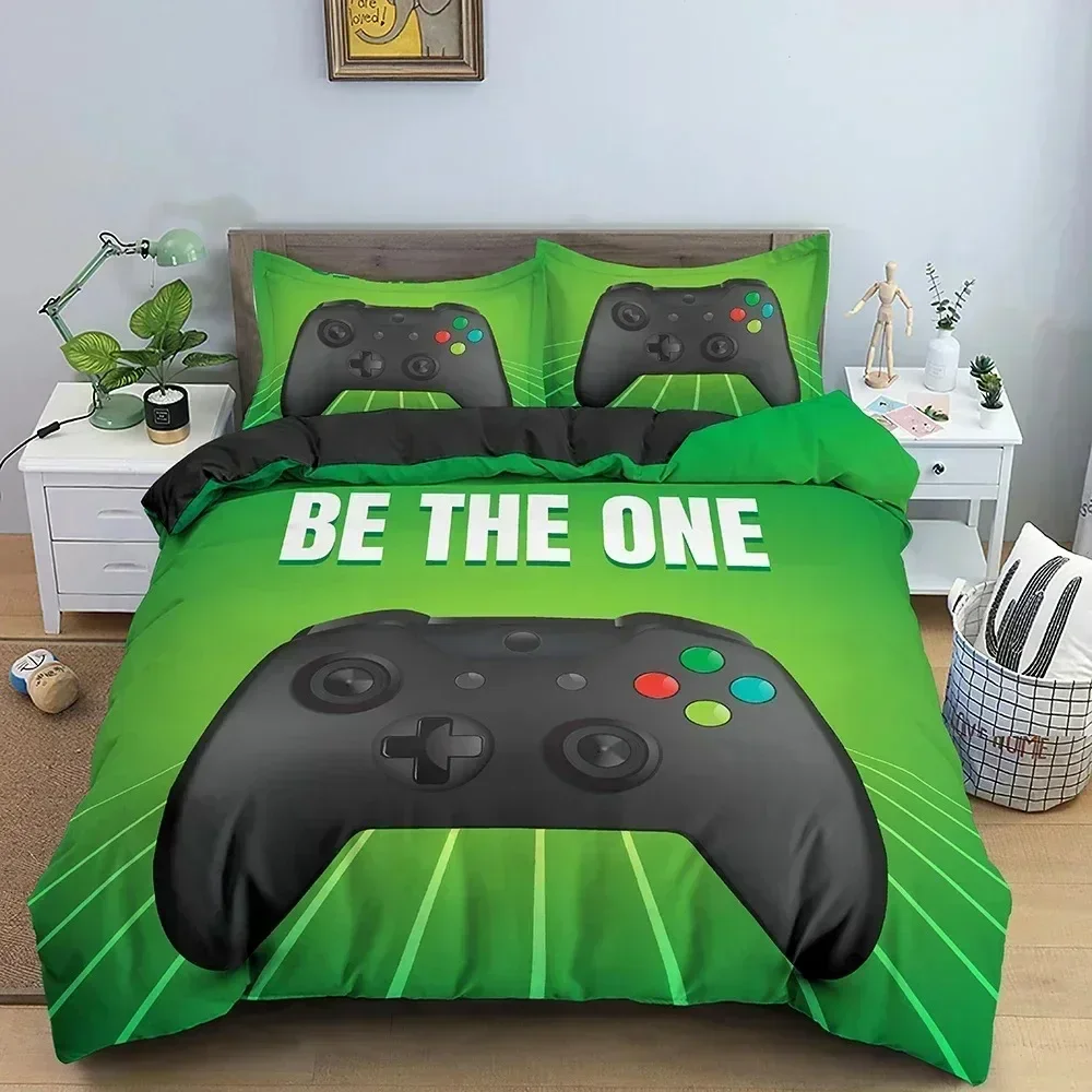 Top Kids Teens Video Games Duvet Cover Set Gamer Comforter Cover Gaming Controller Pattern Bedding Set Polyester Quilt Cover
Top Kids Teens Video Games Duvet Cover Set Gamer Comforter Cover Gaming Controller Pattern Bedding Set Polyester Quilt Cover