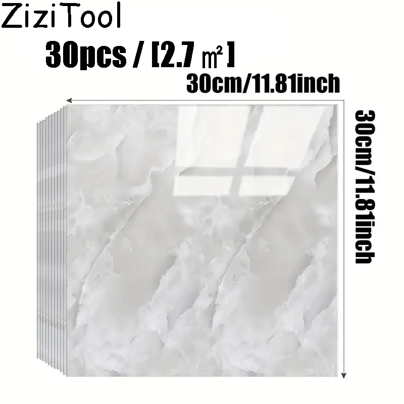 Glossy Marble Pattern Wall Stickers Self-Adhesive Removable High Quality Peel & Stick Tiles for Bathroom Kitchen Living Room 
Glossy Marble Pattern Wall Stickers Self-Adhesive Removable High Quality Peel & Stick Tiles for Bathroom Kitchen Living Room