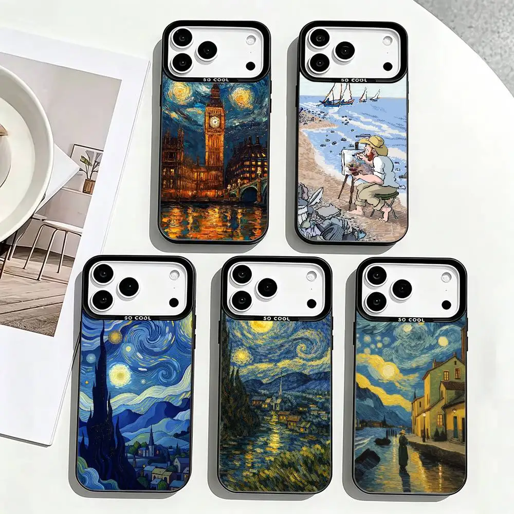 V-Van Gogh Cartoon Art Phone Case For iPhone 17,16,15,14,13,12,11 Plus,Pro Max,XS,Colorful Silver Phone case Funda Cover
V-Van Gogh Cartoon Art Phone Case For iPhone 17,16,15,14,13,12,11 Plus,Pro Max,XS,Colorful Silver Phone case Funda Cover