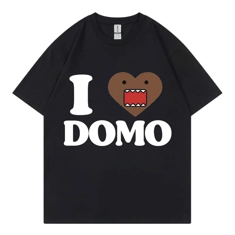 I Love Domo Kun Funny T-Shirt Men Women Clothing Kawaii Fashion T-shirts Summer Casual Cotton Short Sleeve T Shirt Streetwear
I Love Domo Kun Funny T-Shirt Men Women Clothing Kawaii Fashion T-shirts Summer Casual Cotton Short Sleeve T Shirt Streetwear