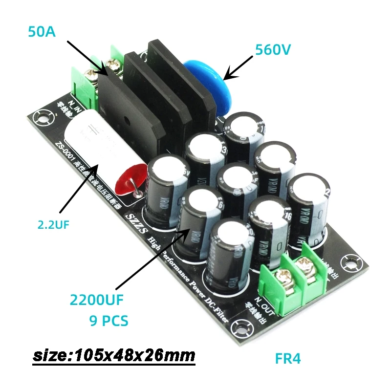 20A 110v 220v AC Power Filter DC Block Filtering DC Component Audio Isolation Overvoltage Surge Protection For Transformer
20A 110v 220v AC Power Filter DC Block Filtering DC Component Audio Isolation Overvoltage Surge Protection For Transformer