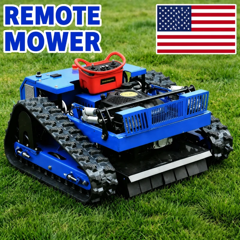 Remote Control Zero Turn Robotic Lawn Mower, Intelligent Weeding Grass Cutter Suitable for Steep Slopes Yard Farm Use Fast Shipping From USA Warehouse
Remote Control Zero Turn Robotic Lawn Mower, Intelligent Weeding Grass Cutter Suitable for Steep Slopes Yard Farm Use Fast Shipping From USA Warehouse