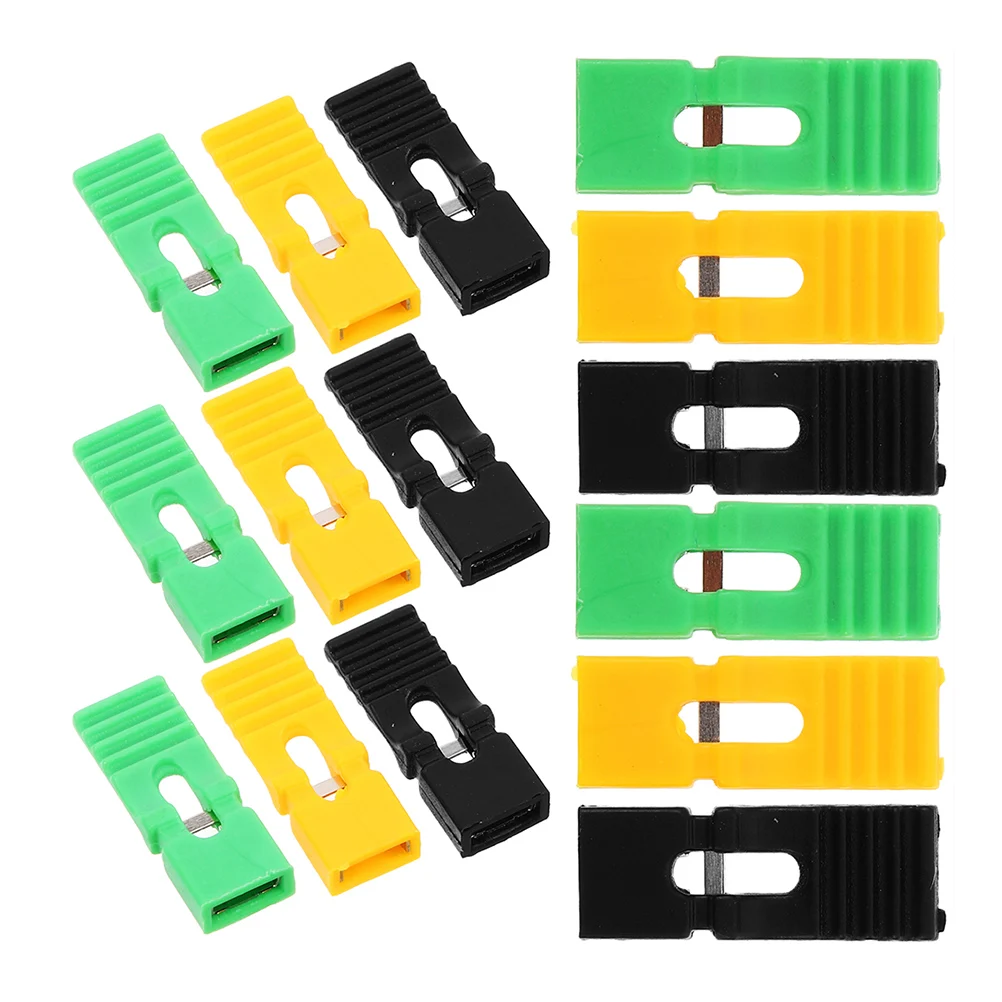 30pcs Shorting Cap 254mm Green Yellow Open Closed Design Circuit Board Connectors Jumper Plug Dvd Shunts
30pcs Shorting Cap 254mm Green Yellow Open Closed Design Circuit Board Connectors Jumper Plug Dvd Shunts