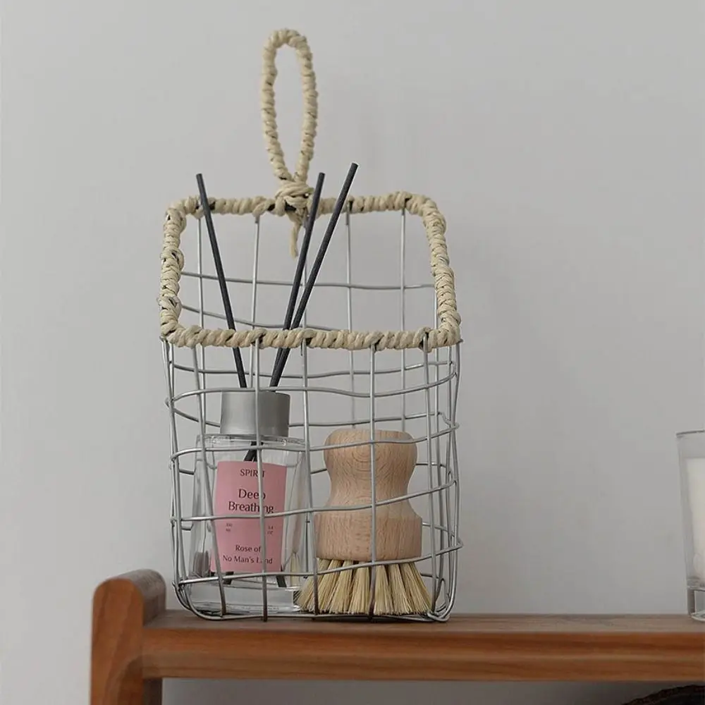 Nordic Hanging Storage Basket Handmade Metal Kitchen Wall Organizer Space-Saving Convenient Cabinet Storage Basket
Nordic Hanging Storage Basket Handmade Metal Kitchen Wall Organizer Space-Saving Convenient Cabinet Storage Basket