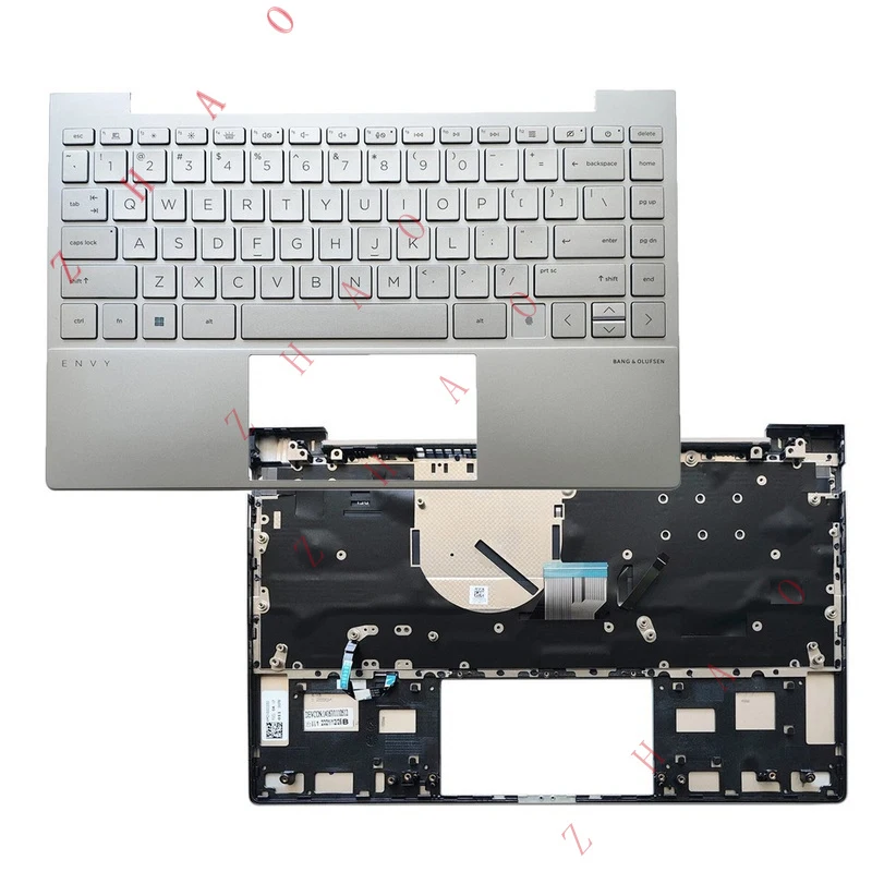 Z For HP ENVY 13-BA Series Palmrest Upper Case Backlit Keyboard Silver L96801-001
Z For HP ENVY 13-BA Series Palmrest Upper Case Backlit Keyboard Silver L96801-001