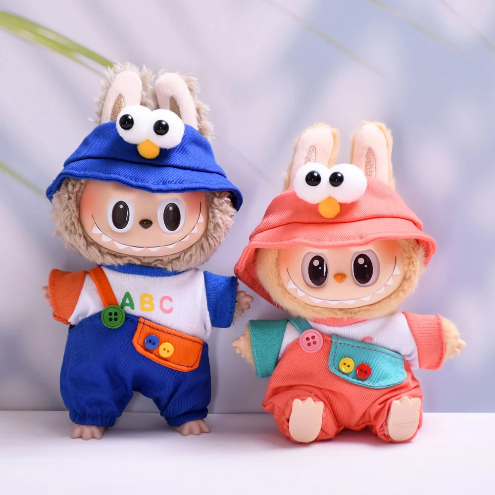 17cm Labubu I II Idol Dolls Cute Big Eyes Mini Plush Doll'S Clothes Korea Kpop Exo Idol Dolls DIY Accessories
17cm Labubu I II Idol Dolls Cute Big Eyes Mini Plush Doll'S Clothes Korea Kpop Exo Idol Dolls DIY Accessories