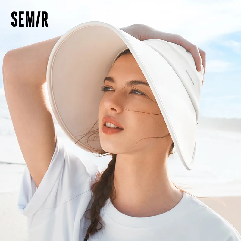Женская солнцезащитная шляпа Semir UPF50+ с широкими полями, визуально стройнящая лицо, для активного отдыха, летняя модель 2025 года, дышащий дизайн
Женская солнцезащитная шляпа Semir UPF50+ с широкими полями, визуально стройнящая лицо, для активного отдыха, летняя модель 2025 года, дышащий дизайн