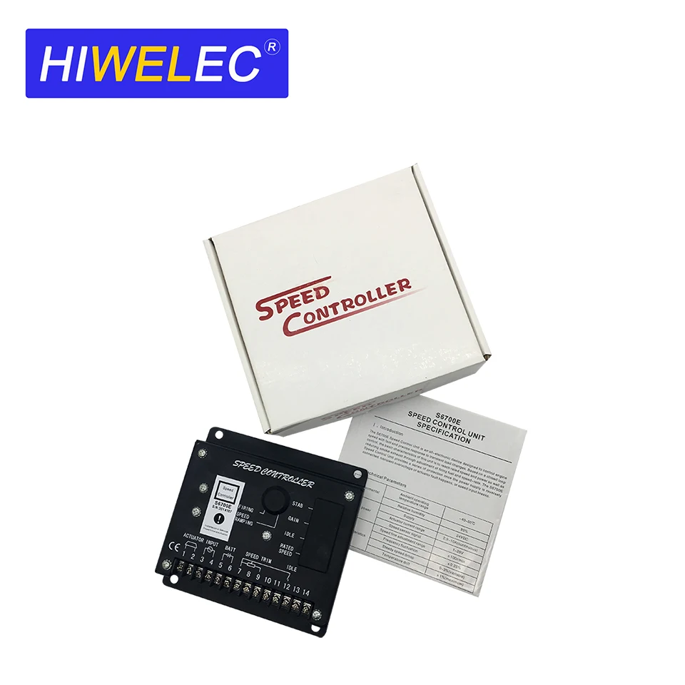 S6700E S6700H Дизельный генератор, плата управления скоростью, регулятор скорости двигателя, электронный регулятор скорости генератора
S6700E S6700H Дизельный генератор, плата управления скоростью, регулятор скорости двигателя, электронный регулятор скорости генератора