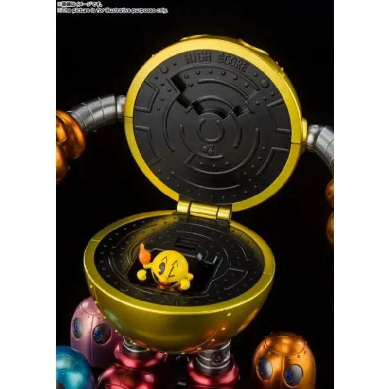 Bandai Original CHOGOKIN Pac-Man Main body 105mm Anime Action Figures Toys for Christmas Gift Collectible Model Ornaments
Bandai Original CHOGOKIN Pac-Man Main body 105mm Anime Action Figures Toys for Christmas Gift Collectible Model Ornaments