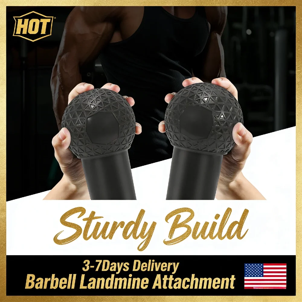 Противоскользящее крепление для штанги Landmine с прочной резиновой основой, вращение на 360° ° Вращающаяся Т-образная рукоятка для тяги, тренировки бицепсов, приседаний и укрепления кора
Противоскользящее крепление для штанги Landmine с прочной резиновой основой, вращение на 360° ° Вращающаяся Т-образная рукоятка для тяги, тренировки бицепсов, приседаний и укрепления кора