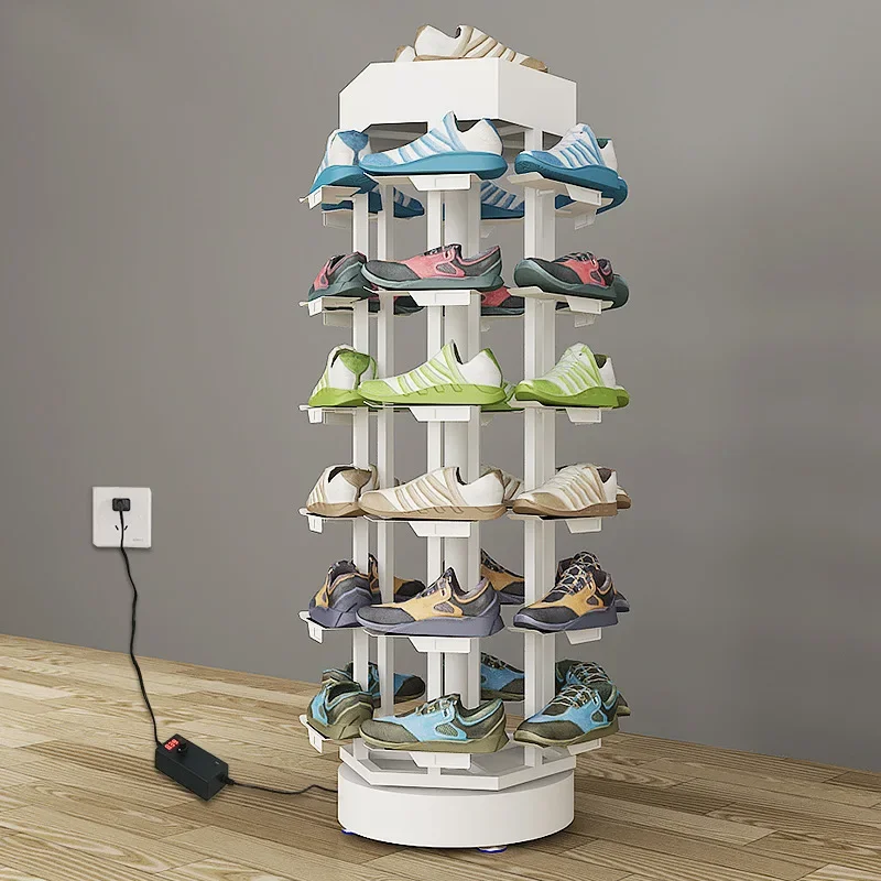 Electric intelligent 360-degree rotating electric shoe rack, hardware system, multi-layer storage
Electric intelligent 360-degree rotating electric shoe rack, hardware system, multi-layer storage