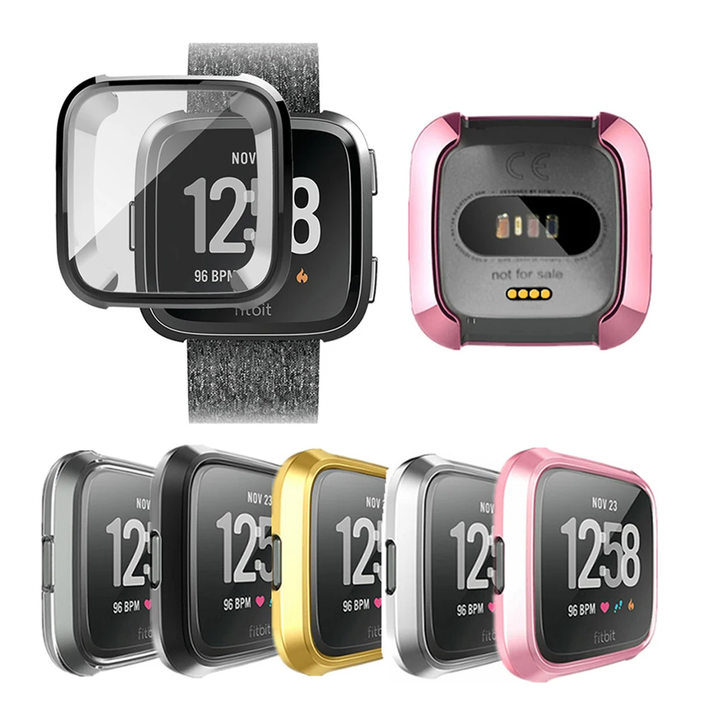 Watch Protective Case TPU Silicone Watch Shell Anti-Scratch Sports Accessories Compatible with Fitbit Tranparent
Watch Protective Case TPU Silicone Watch Shell Anti-Scratch Sports Accessories Compatible with Fitbit Tranparent