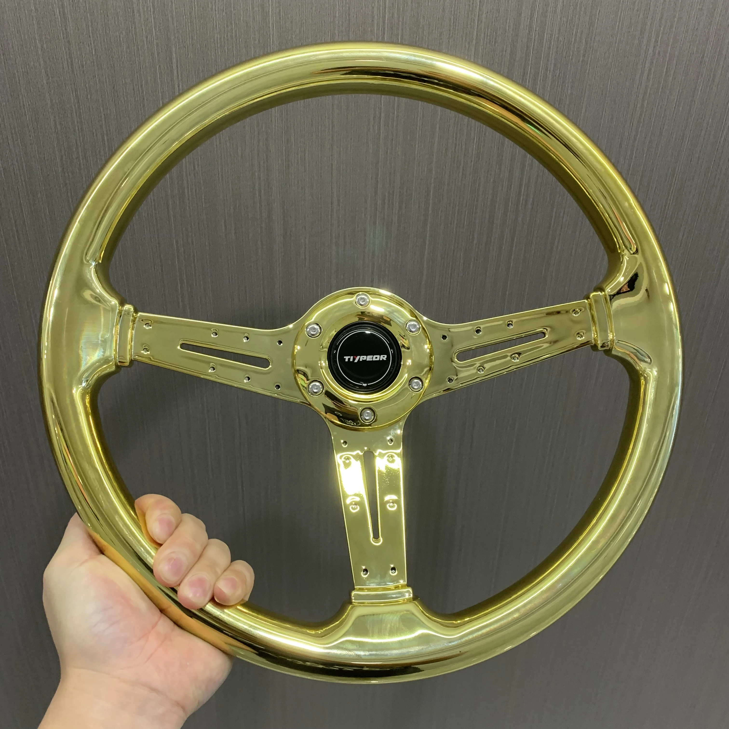 TIYPEOR 350mm ABS Steering Wheel Universal Car Steering Wheel With 70mm Deep Bracket
TIYPEOR 350mm ABS Steering Wheel Universal Car Steering Wheel With 70mm Deep Bracket