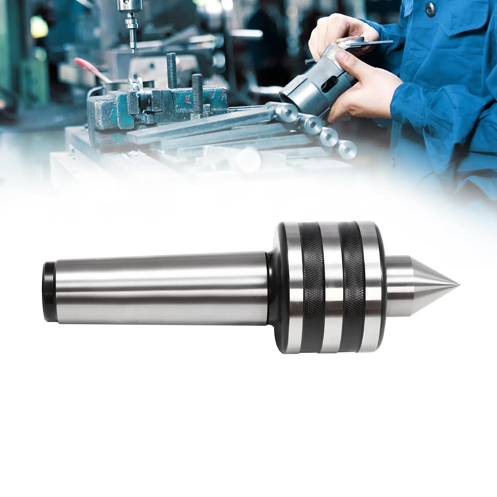Mt5 Live Center, 60 Degree Morse Taper # 5 – Precision Lathe Heavy Duty Live Tailstock Center Tool Accessory for Cnc & Metalworki
Mt5 Live Center, 60 Degree Morse Taper # 5 – Precision Lathe Heavy Duty Live Tailstock Center Tool Accessory for Cnc & Metalworki