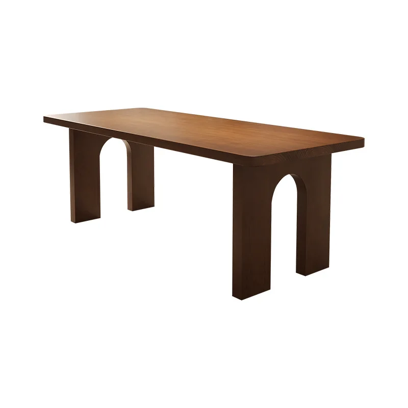 Nordic solid wood long table, household small apartment dining table and chair restaurant
Nordic solid wood long table, household small apartment dining table and chair restaurant