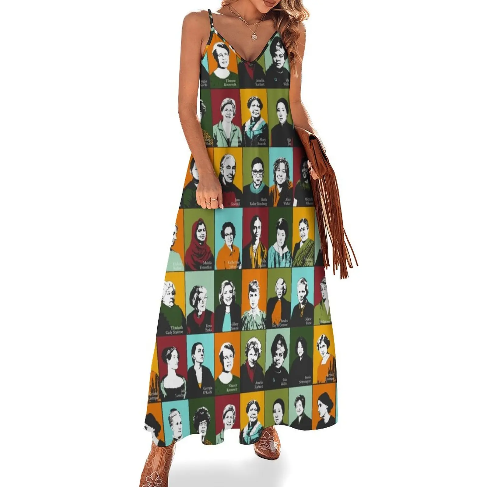 Feminist Icons, Role Models Sleeveless Dress Woman fashion dresses for women dress dresses wedding dresses for parties Dress
Feminist Icons, Role Models Sleeveless Dress Woman fashion dresses for women dress dresses wedding dresses for parties Dress