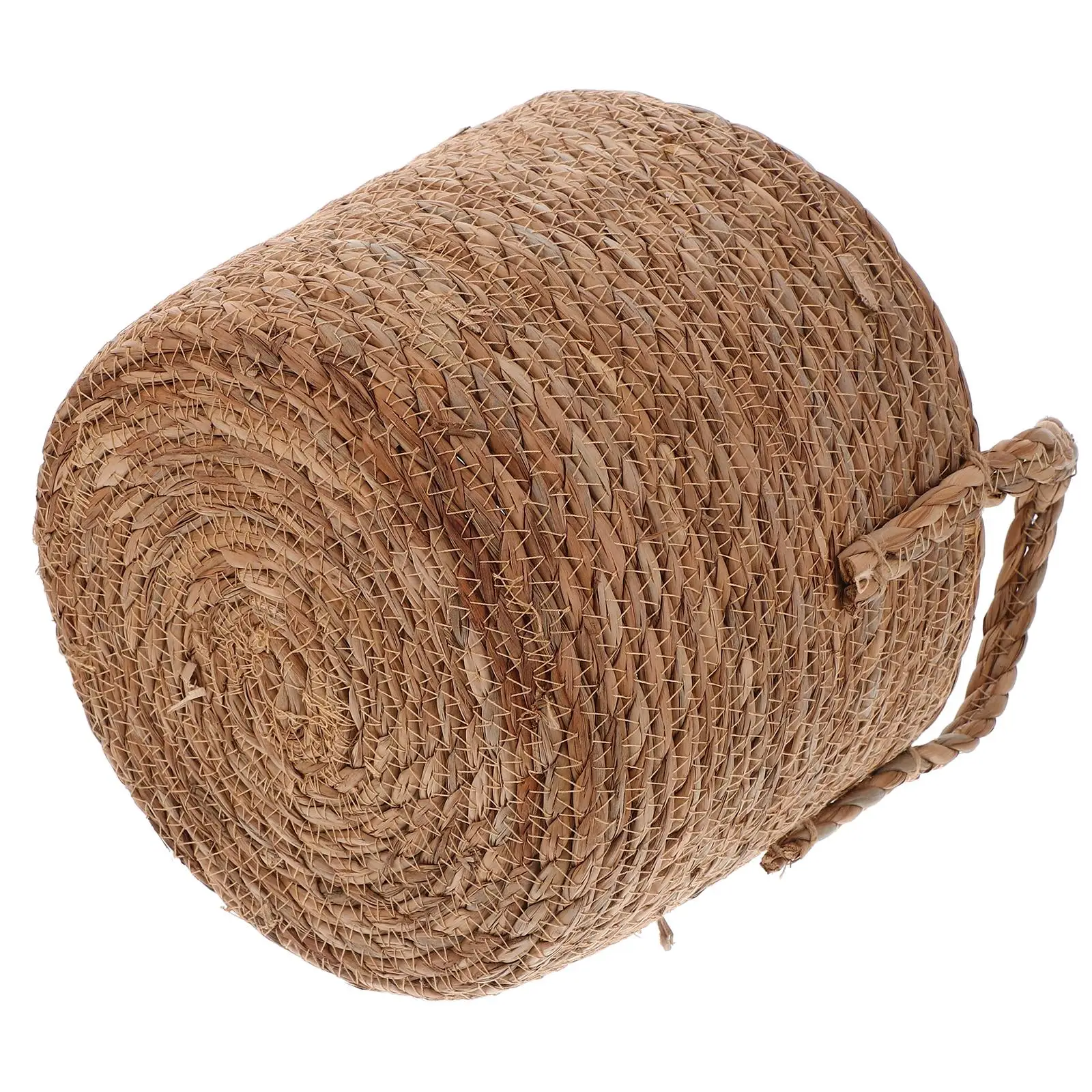 Straw Flowerpot Diameter Indoor Plant Pot Woven Basket Retro Planter Storage Storage Basket Solution Seaweed Material
Straw Flowerpot Diameter Indoor Plant Pot Woven Basket Retro Planter Storage Storage Basket Solution Seaweed Material