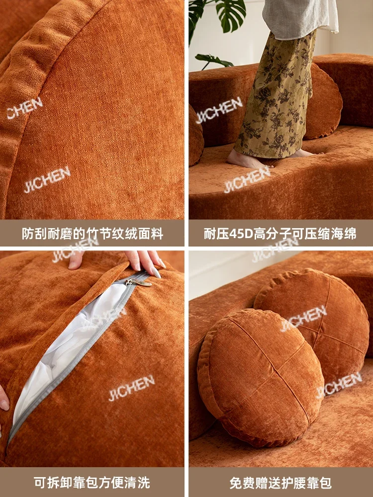 ZH Live More Антикварный тканевый компрессионный диван 2025 Новая складная гостиная для небольшой квартиры
ZH Live More Антикварный тканевый компрессионный диван 2025 Новая складная гостиная для небольшой квартиры