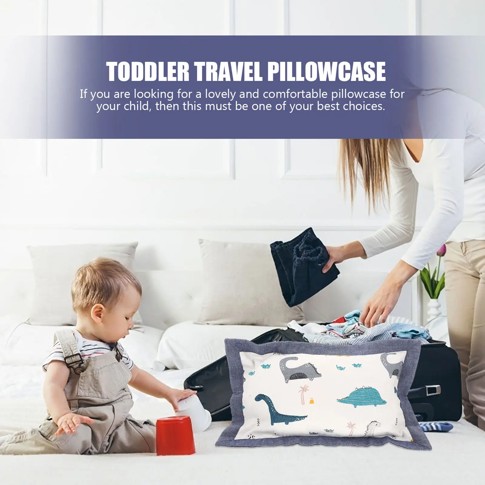 Toddler Travel Pillowcase Kids Cotton Yarn 13x18 Machine Washable Cartoon Closure Toddler Pillow Cases Bedding
Toddler Travel Pillowcase Kids Cotton Yarn 13x18 Machine Washable Cartoon Closure Toddler Pillow Cases Bedding