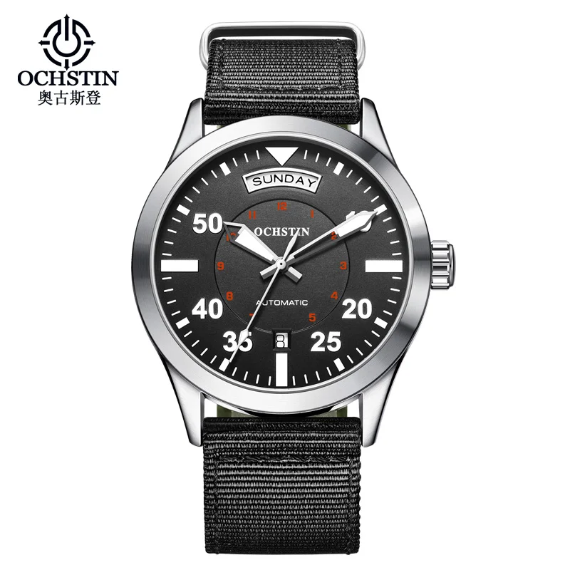 Master Series Men's Automatic Mechanical Wrist Watch Dual Calendar Waterproof Luminous Business Watch Durable Nylon Strap
Master Series Men's Automatic Mechanical Wrist Watch Dual Calendar Waterproof Luminous Business Watch Durable Nylon Strap