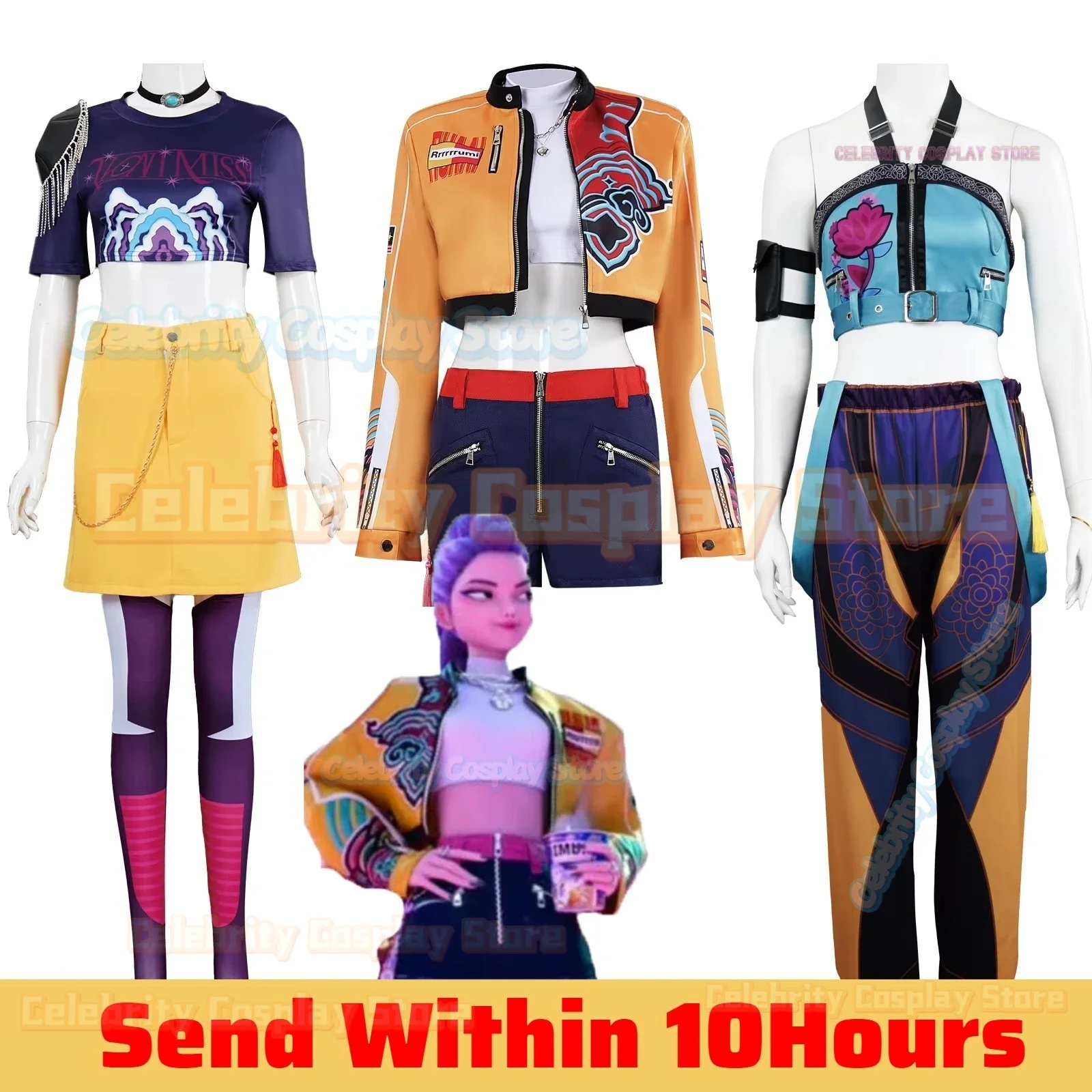KPop Zoey Cosplay Costume Wig Women Girls Halloween Carnival Comic-con Party Role Playing Outfits New
KPop Zoey Cosplay Costume Wig Women Girls Halloween Carnival Comic-con Party Role Playing Outfits New