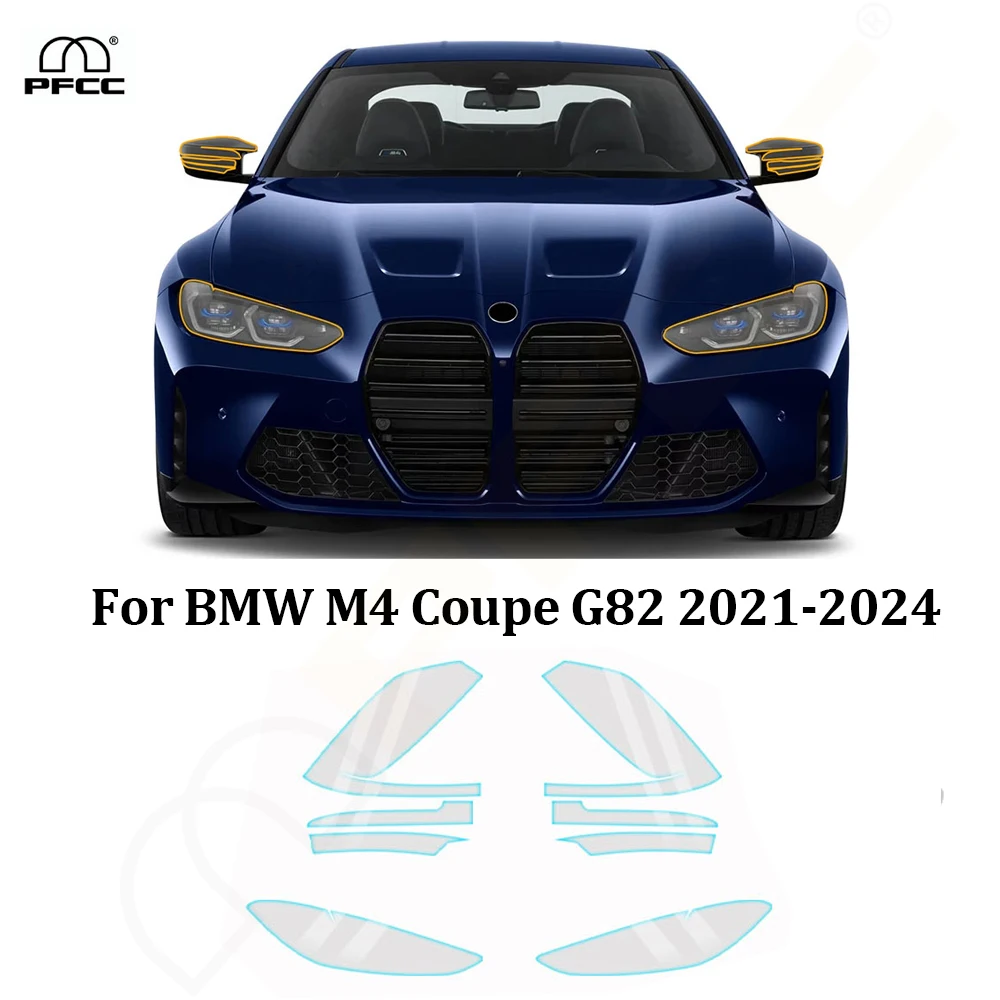 For BMW M4 Coupe G82 2021-2024 Headlight Rearview Paint Protection Film Pre-cut TPU PPF Clear Bra Anti-Scratch Resistant Kit
For BMW M4 Coupe G82 2021-2024 Headlight Rearview Paint Protection Film Pre-cut TPU PPF Clear Bra Anti-Scratch Resistant Kit