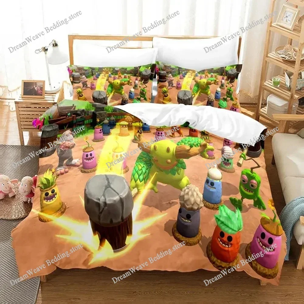 My Singing Monsters Cartoon Game Pillowcase Bedding Set Boys Girl Bedroom Decoration Children Gift Single Double Large Size96396
My Singing Monsters Cartoon Game Pillowcase Bedding Set Boys Girl Bedroom Decoration Children Gift Single Double Large Size96396