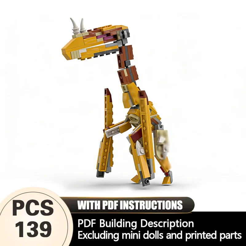 Creators Animal Series Model MOC Building Bricks Azdarchoceras Titanis Modular Technology Gifts Holiday Assemble Children Toys
Creators Animal Series Model MOC Building Bricks Azdarchoceras Titanis Modular Technology Gifts Holiday Assemble Children Toys