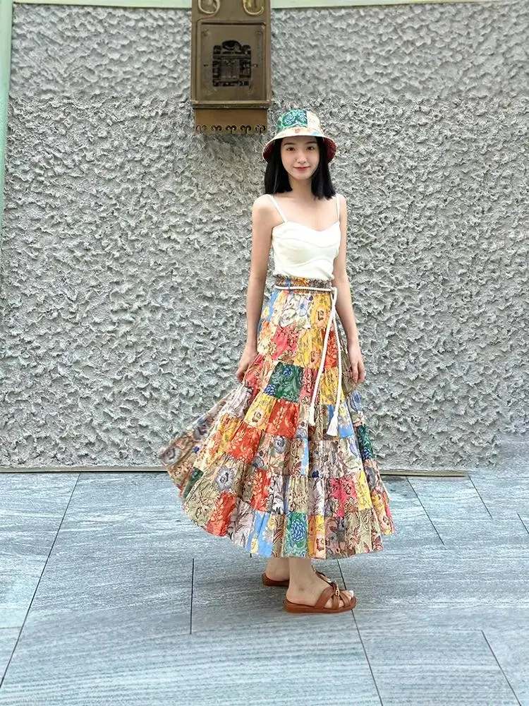 Юбка DesiGar с экзотическим принтом, А-силуэт, миди, с плиссированным подолом, для пляжного отдыха, повседневная, с высокой талией, для женщин
Юбка DesiGar с экзотическим принтом, А-силуэт, миди, с плиссированным подолом, для пляжного отдыха, повседневная, с высокой талией, для женщин