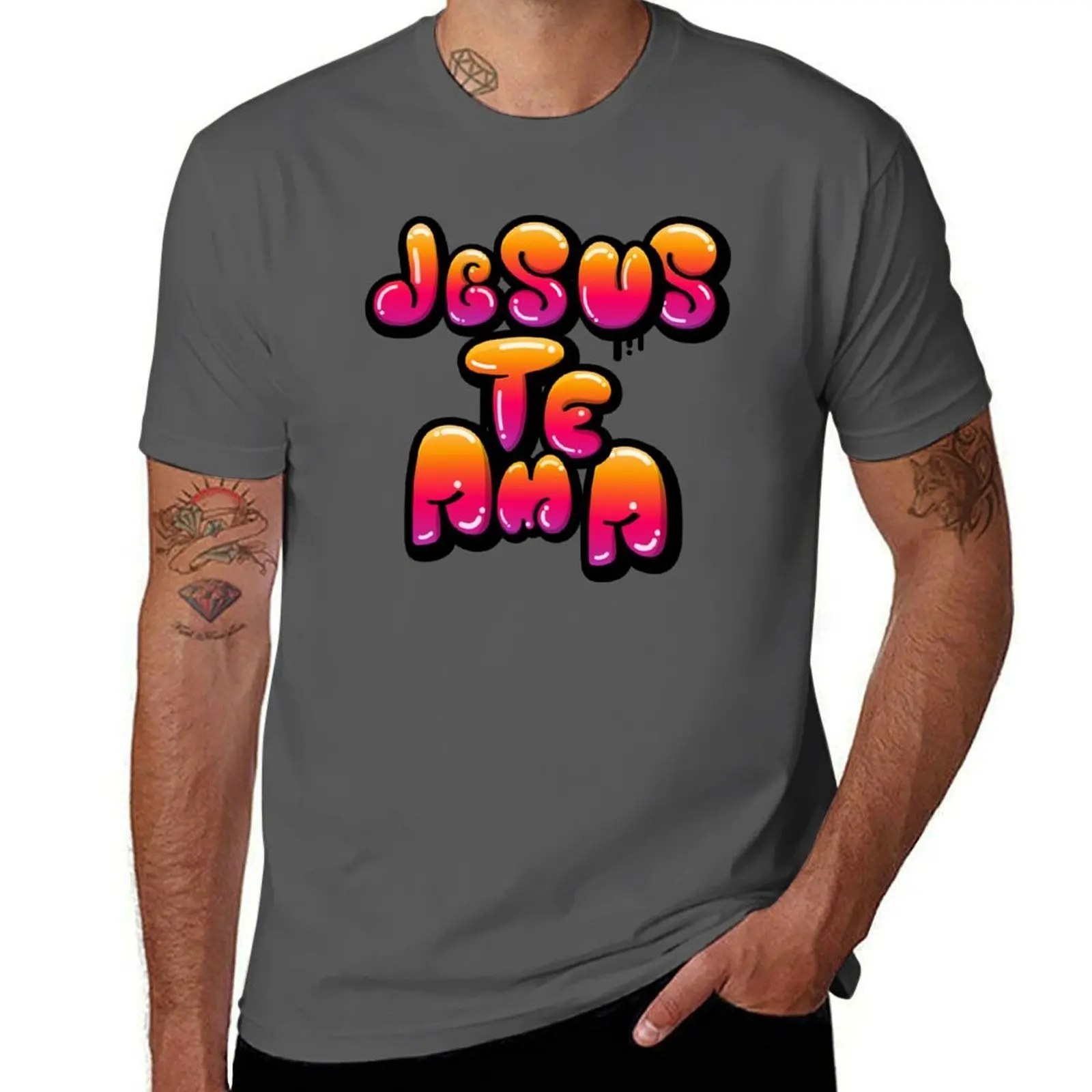 Jesus Ama te T-Shirt Water Resistant Casual T-Shirt
Jesus Ama te T-Shirt Water Resistant Casual T-Shirt