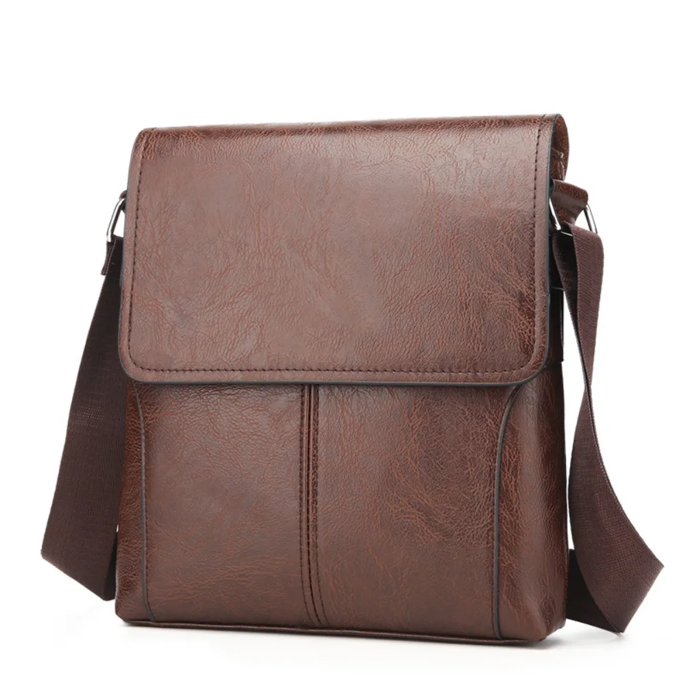 Fashionable PU Leather Men's Shoulder Bags Big Capacity Square Messenger Bags Portable Small Essentials Phone Pouch Husband Gift
Fashionable PU Leather Men's Shoulder Bags Big Capacity Square Messenger Bags Portable Small Essentials Phone Pouch Husband Gift